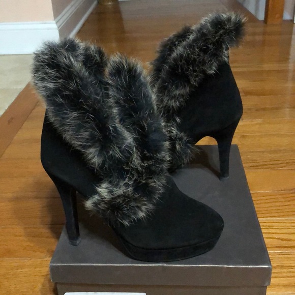 Ausland Shoes - Ausland suede and rabbit fur boots